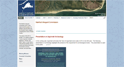Desktop Screenshot of mvcommission.org